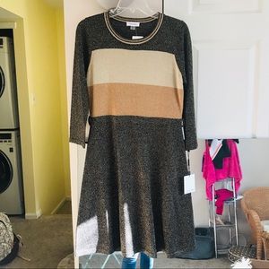 Calvin Klein Glitter Sweater-like Dress